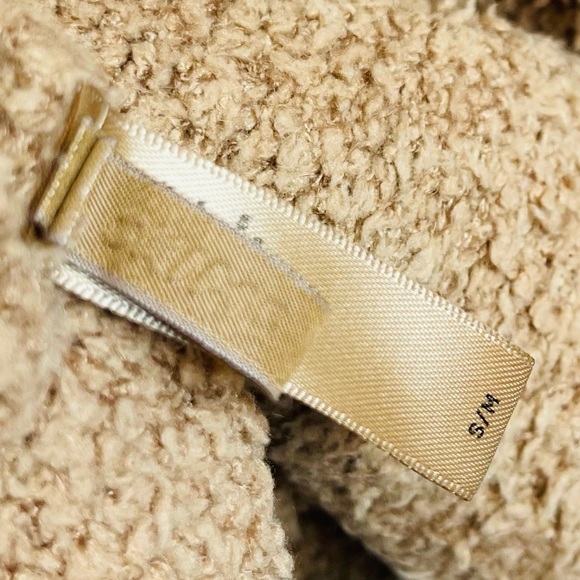 SKIMS Cozy Sweater Pullover Sweatshirt Camel S / M Sherpa Oversized Slouchy - Picture 9 of 13